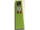 Part No: 2431pb816  Name: Tile 1 x 4 with White Keypad and Red, Yellow and Green '79%' Battery Power Indicator Pattern (Sticker) - Set 60132