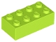 Lego part: Brick 2 x 4