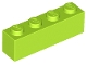 Lego part: Brick 1 x 4