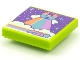 Lot ID: 396488098  Part No: 3068pb1539  Name: Tile 2 x 2 with BeatBit Album Cover - Castle on Rainbow and Clouds Pattern