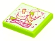 Part No: 3068pb1577  Name: Tile 2 x 2 with BeatBit Album Cover - Ice Cream Treats Pattern