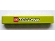 Part No: 32524pb008  Name: Technic, Liftarm Thick 1 x 7 with LEGO TECHNIC Logo on Lime Background Pattern (Sticker) - Set 8256