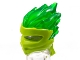 Lot ID: 406563834  Part No: 41163pb06  Name: Minifigure, Headgear Ninjago Wrap Type 5 with Molded Trans-Green Flames Pattern
