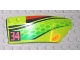 Part No: 41749pb014  Name: Wedge 8 x 3 x 2 Open Right with Red and Black Stripes, Green Scales, Red '34' and '4WD' Pattern (Stickers) - Set 4589