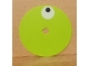 Part No: 4520270a  Name: Plastic Foil, Circle with Eye Pattern