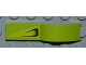 Part No: 50947pb014L  Name: Vehicle, Mudguard 1 x 4 1/2 with Air Vent on Lime Background Pattern Model Left Side (Sticker) - Set 8186