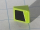 Lot ID: 235897951  Part No: 54200pb013R  Name: Slope 30 1 x 1 x 2/3 with White Line on Lime and Black Pattern Model Right side (Sticker) - Set 8119