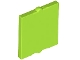 Lego part: Glass for Window 1 x 2 x 2 Flat Front