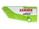 Part No: 64683pb050  Name: Technic, Panel Fairing # 3 Small Smooth Long, Side A with Red 'CLAAS', Silver '5000' and Black 'XERION' Pattern (Sticker) - Set 42054