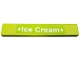 Part No: 6636pb354 Name: Tile 1 x 6 with White 'Ice Cream' and Stars Pattern (Sticker) - Set 60314 Part No: 6636pb354 Name: Tile 1 x 6 with White 'Ice Cream' and Stars Pattern (Sticker) - Set 60314