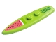 Part No: 90397pb018  Name: Minifigure, Utensil Surfboard Standard with Watermelon, Eyes and Smile Pattern (Stickers) - Set 41754