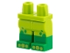 Part No: 970c00pb1857  Name: Hips and Legs with Molded Green Lower Legs / Boots, Bright Green Spots, Lime Toes Pattern