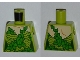 Lot ID: 366259540  Part No: 973pb1107  Name: Torso Batman Poison Ivy Plant Foliage Pattern