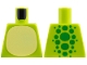 Part No: 973pb6450 Name: Torso Bright Light Yellow Belly, Green Spots on Back Pattern Part No: 973pb6450 Name: Torso Bright Light Yellow Belly, Green Spots on Back Pattern