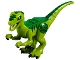 Part No: raptor08  Name: Dinosaur Raptor / Velociraptor with Green Back