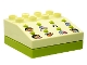 Lot ID: 383999201  Part No: 42104cx02  Name: Duplo Sound Effects Brick 4 x 4 with Lime Base and Dora The Explorer Sounds