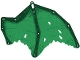 Part No: 113308  Name: Cloth Wing Dragon Left, Tattered with Dark Green Bones, Green Scales and Trim Pattern