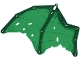 Part No: 113309  Name: Cloth Wing Dragon Right, Tattered with Dark Green Bones, Green Scales and Trim Pattern