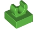 Lego part: Tile, Modified 1 x 1 with Open O Clip