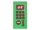 Part No: 3069pb0606  Name: Tile 1 x 2 with Pay Phone Panel with Dark Red Buttons, Ninjago Logogram '45' and Coin Slot Pattern (Sticker) - Set 70620