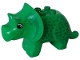 Part No: 31049pb02  Name: Duplo Dinosaur Triceratops Adult with Green Spots Pattern
