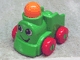 Part No: 31155pb01  Name: Primo Vehicle Train Choo Choo Engine with Wheels with Face with Smile Pattern