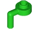 Lego part: Plate, Round 1 x 1 Open Stud with Bar Arm Down