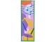 Part No: 69729pb194 Name: Tile 2 x 6 with Blue Music Notes, Lines and Drum Sticks, Cymbal and Saxophone on Yellow, Bright Pink, Orange and Medium Lavender Background Pattern (Sticker) - Set 42653 Part No: 69729pb194 Name: Tile 2 x 6 with Blue Music Notes, Lines and Drum Sticks, Cymbal and Saxophone on Yellow, Bright Pink, Orange and Medium Lavender Background Pattern (Sticker) - Set 42653