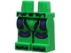 Part No: 970c00pb1729  Name: Hips and Legs with Dark Purple Thigh Armor Panels and Knee Pads, Dark Green Trim and Boot Tips Pattern