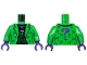 Part No: 973pb6307c01 Name: Torso Suit Jacket with Lapels over Vest with Buttons, Tie and Black Undershirt, Dark Green, Gold, and Dark Purple Question Marks Pattern / Bright Green Arms / Dark Purple Hands Part No: 973pb6307c01 Name: Torso Suit Jacket with Lapels over Vest with Buttons, Tie and Black Undershirt, Dark Green, Gold, and Dark Purple Question Marks Pattern / Bright Green Arms / Dark Purple Hands
