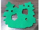Part No: bb0930  Name: Foam Scala Bush with Cutouts and 3 Holes