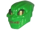 Part No: x225pb01  Name: Minifigure, Headgear Mask Green Goblin with Gold Eyes and Teeth Pattern