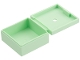 Part No: 33031  Name: Container, Box 3 1/2 x 3 1/2 x 1 1/3 with Hinged Lid