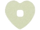 Lot ID: 184302329  Part No: clikits283  Name: Clikits, Icon Accent Foam Paper Heart 3 7/8 x 3 7/8