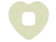Lot ID: 184302319  Part No: clikits299  Name: Clikits, Icon Accent Foam Paper Heart 2 5/8 x 2 5/8