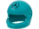 Part No: 2446pb53  Name: Minifigure, Headgear Helmet Motorcycle (Standard) with Black Mercedes-Benz Logo Pattern