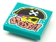 Part No: 3068pb1639  Name: Tile 2 x 2 with BeatBit Album Cover - Pirate Head Pattern
