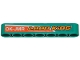 Part No: 32524pb043R  Name: Technic, Liftarm Thick 1 x 7 with Orange Stripe, 'LOOP KiNG' and 'OK-JMR' Pattern Model Right Side (Sticker) - Set 42117