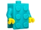 Lot ID: 262005738  Part No: 37191c05  Name: Torso, 2 x 3 Brick Costume / Dark Turquoise Arms / Yellow Hands (BAM)