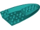 Lego part: Aircraft Fuselage Forward Bottom Curved 6 x 10 with 3 Holes and 2 Pin Holes