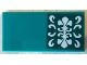 Part No: 87079pb1654 Name: Tile 2 x 4 with White Swirls and Fleur-de-lis Pattern (Sticker) - Set 41684 Part No: 87079pb1654 Name: Tile 2 x 4 with White Swirls and Fleur-de-lis Pattern (Sticker) - Set 41684
