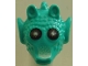 Part No: x903px1  Name: Minifigure, Head, Modified SW Rodian with Black Eyes and Tan Markings Pattern (Greedo)
