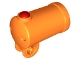 Part No: 17178c01  Name: Duplo Cannon Shooting with Axle Hole, Red Firing Button and Locking Ring
