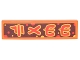 Part No: 2431pb0483 Name: Tile 1 x 4 with Red Ninjago Logogram 'MMAP' with Yellow Outlines on Dark Red Background with Red and Yellow Circles Pattern (Sticker) - Set 70620 Part No: 2431pb0483 Name: Tile 1 x 4 with Red Ninjago Logogram 'MMAP' with Yellow Outlines on Dark Red Background with Red and Yellow Circles Pattern (Sticker) - Set 70620