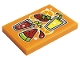 Part No: 26603pb234  Name: Tile 2 x 3 with Watermelon, Orange Slices, Strawberries and Glasses of Juice Pattern (Sticker) - Set 41701