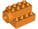 Part No: 29141  Name: Duplo, Brick 4 x 4 x 2 with Large Rotor Mounting (Ferris Wheel)