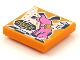 Lot ID: 241537450  Part No: 3068pb1609  Name: Tile 2 x 2 with BeatBit Album Cover - Bucking Bronco Horse Pattern