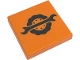 Part No: 3068pb2566  Name: Tile 2 x 2 with Black Spanner Wrench and Wheel Pattern