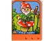 Part No: 42178pb06  Name: Story Builder Happy Home Card with Elf on Mushroom Pattern