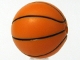 Part No: 43702pb02  Name: Ball, Sports Basketball with Standard Black Lines Pattern